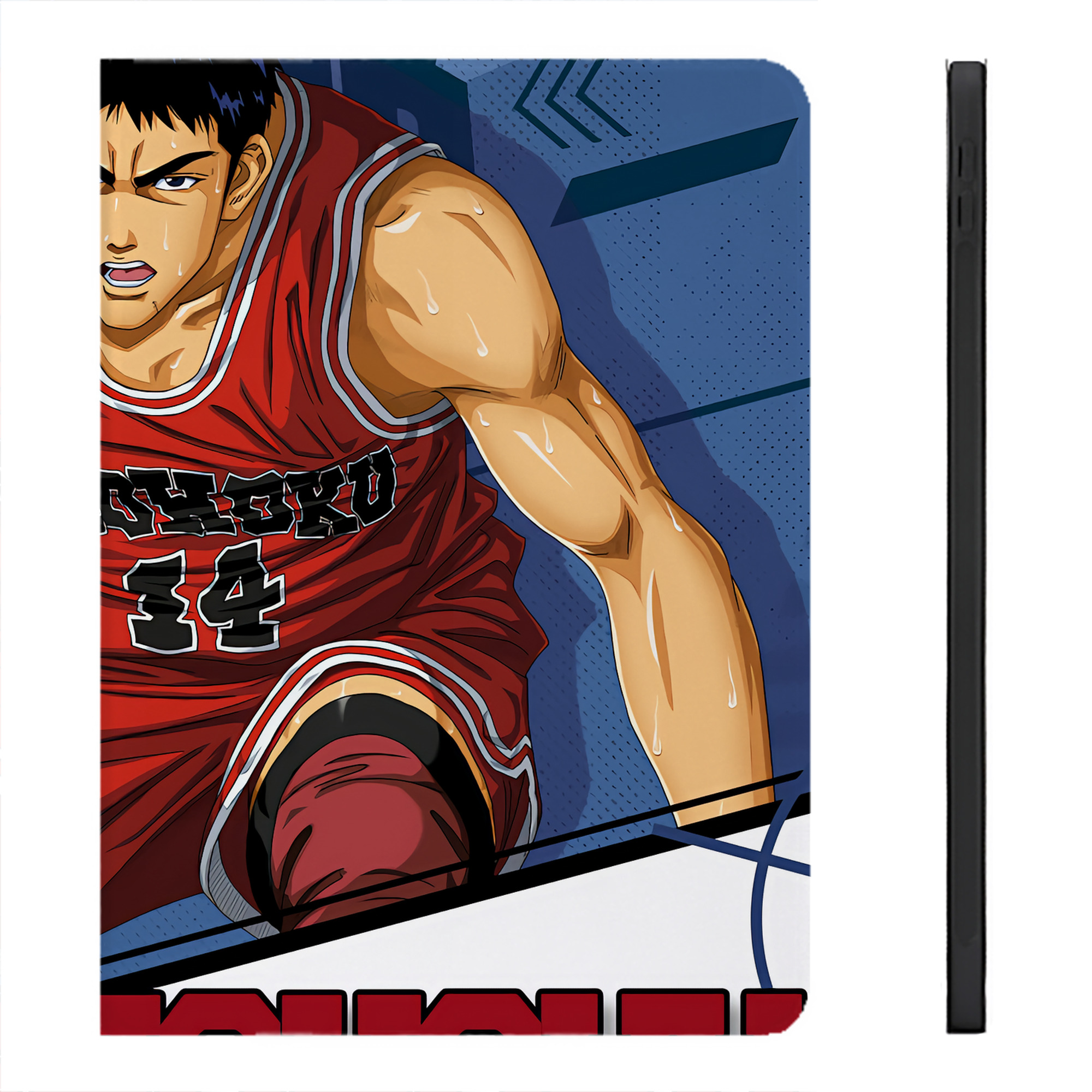 （画像用） SLAM DUNK／スラムダンク IPadケース ペンホルダー付き ブックスタイルデザイン